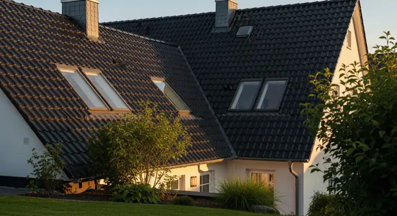Dachfenster im Ziegeldach mit sauberer Einfassung und wetterdichtem Anschlussdetail