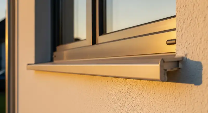 Saniertes Fenster mit sauberer Fensterbank und Laibung als Grundlage für den Zuschuss
