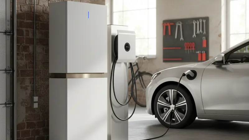 Solaranlage mit Speicher