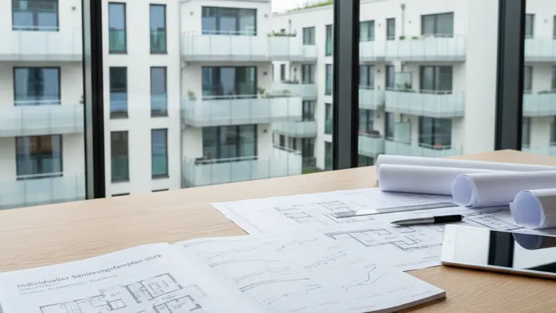 Individueller Sanierungsfahrplan (iSFP) mit Maßnahmenübersicht und Energieeinsparung