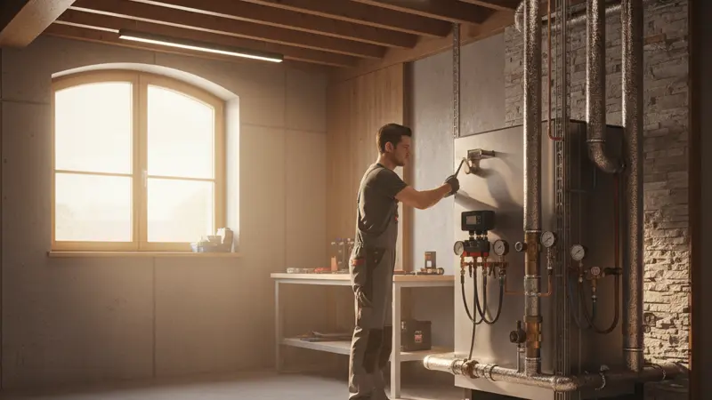 Erdsondenbohrung Schritt für Schritt - vom Bohrgerät bis zur fertigen Installation