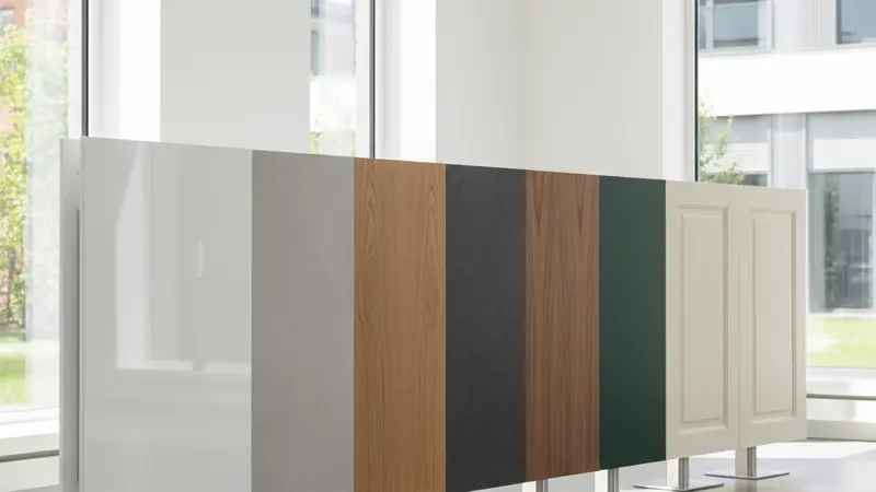 Verschiedene IKEA Küchenfronten im Vergleich: AXSTAD, BODBYN und VOXTORP nebeneinander