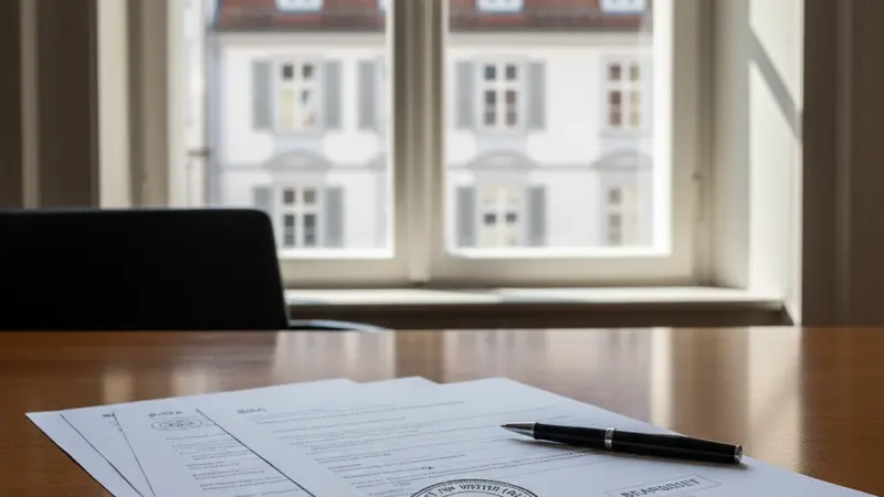 BAFA Förderantrag für Pelletheizung am Laptop