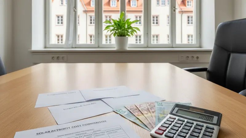 Kosten einer Photovoltaik-Nachrüstung auf Bestandsgebäude 2026