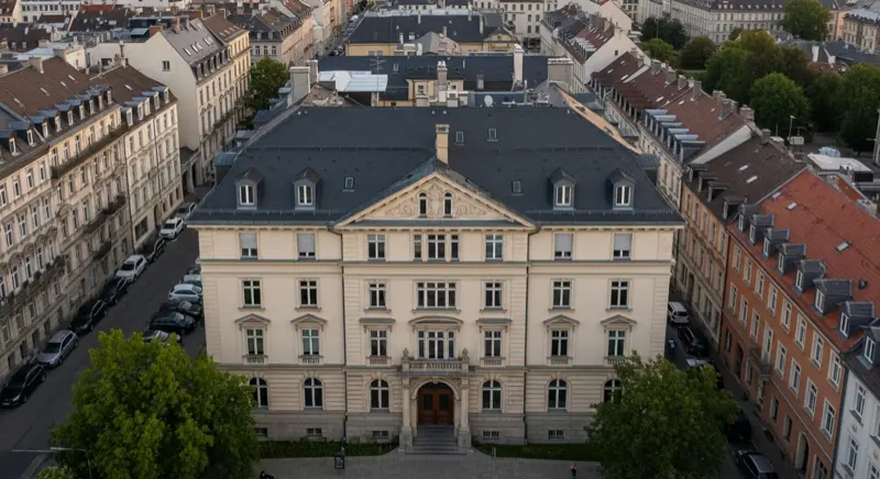 BAFA Förderantragsunterlagen mit Taschenrechner und Euro Scheinen auf dem Schreibtisch