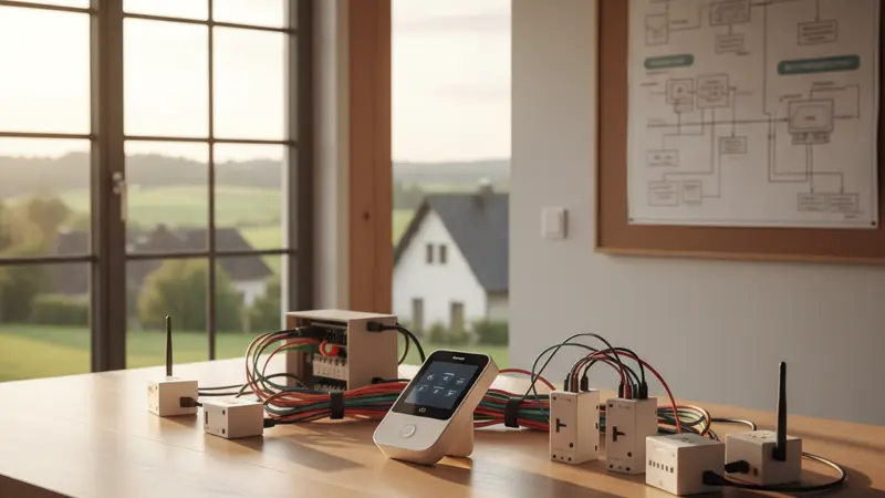 Energie-Management-System mit Smart-Home-Controller