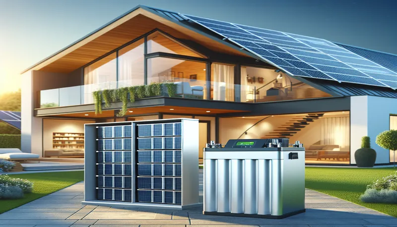 Batteriespeicher im Keller eines Warendorfer Einfamilienhauses