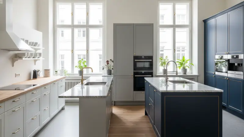 Materialvergleich für Küchen in Aachen