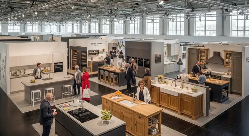 Küchenausstellung mit verschiedenen Küchenstilen in Bremen