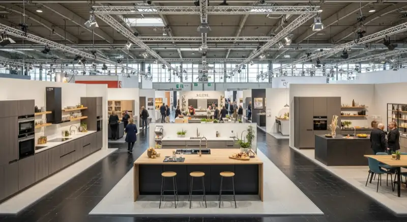 Küchenausstellung mit verschiedenen Küchenstilen in Erfurt