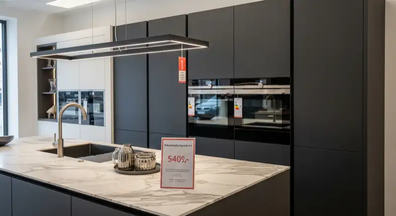 Küchenplanung mit dokumentierten Geräten und Maßen in Erfurt