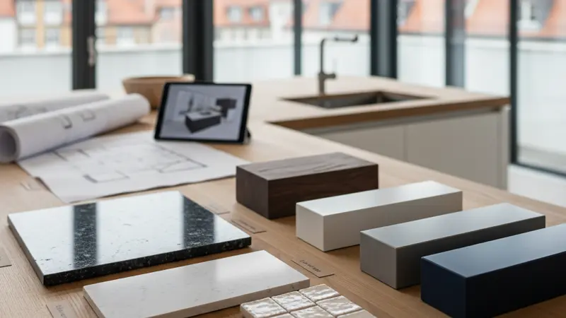 Kueche Hamburg - Kueche Materialien