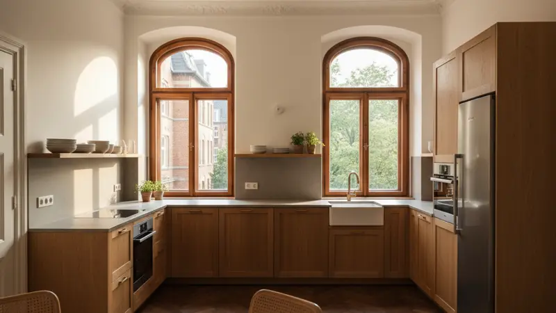 Küche in einem Kölner Altbau