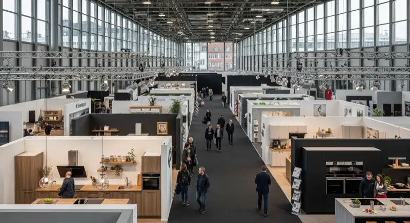 Küchenausstellung mit verschiedenen Küchenstilen in Lübeck