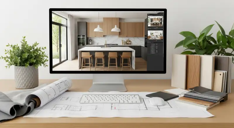 Küchenplanung und Beratung am Computer in Lübeck