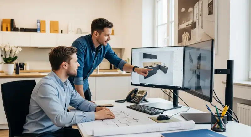 Küchenplanung und Beratung am Computer in Mainz