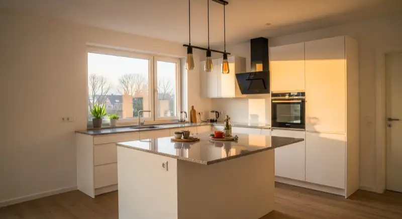 Fertig montierte moderne Küche in Potsdam
