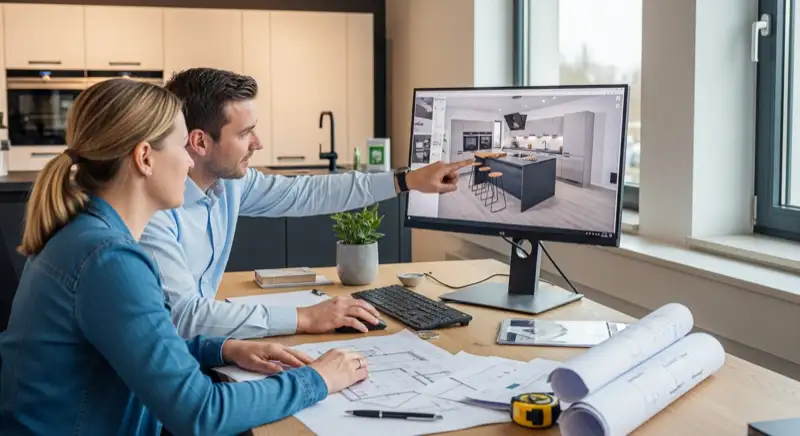 Küchenplanung und Beratung am Computer in Saarbrücken