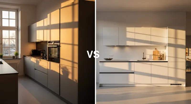 Einbauküche vs. Modulküche