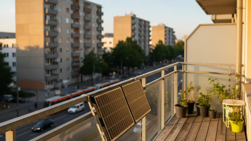 Technikraum für Photovoltaikanlage in Berlin