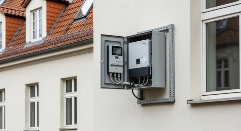 Netzanschluss und Zählerschrank für PV-Anmeldung in Berlin