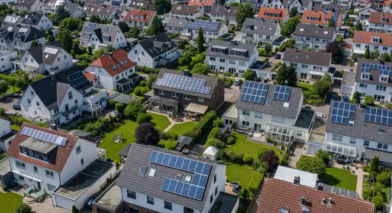 Photovoltaik in Bochum: Stadtteile Aerial Bochum 2