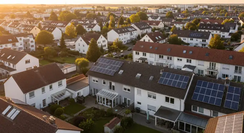 Photovoltaik in Celle: Stadtteile Aerial Celle 3
