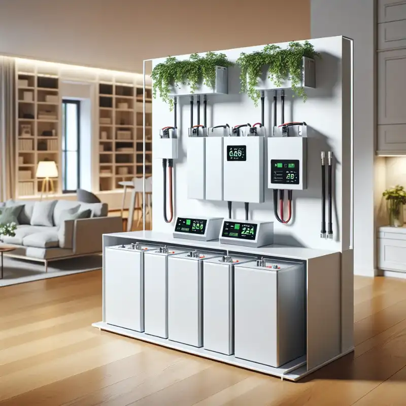 Solaranlage mit Speicher