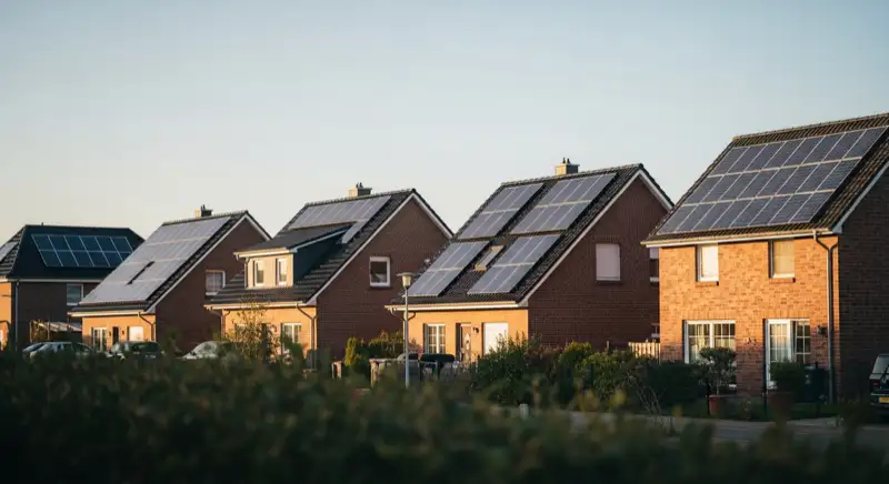 Solar auf unterschiedlichen Gebäuden in Elmshorn