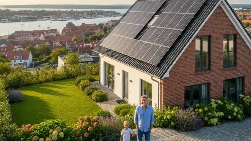 Solaranlage mit Speicher