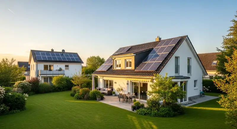 Photovoltaik in Frankfurt Oder: Einfamilienhaus Solar Sunny Oder