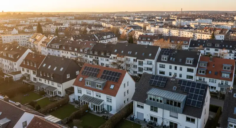 Photovoltaik in Frankfurt Oder: Stadtteile Aerial Oder 3