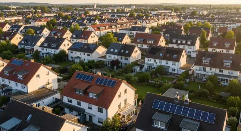 Photovoltaik in Frankfurt Oder: Stadtteile Aerial Oder 4