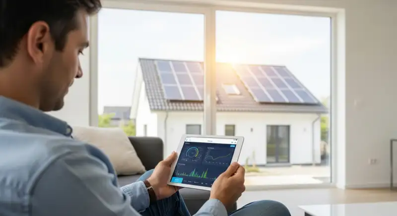 Eigenverbrauch und Monitoring einer Photovoltaikanlage in Fürth