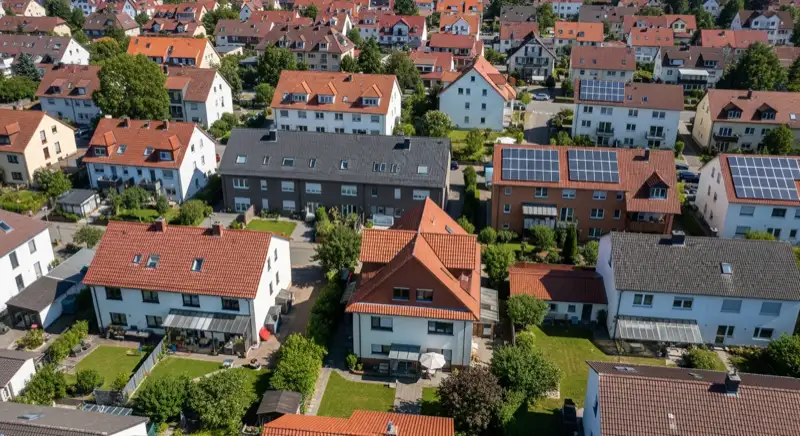 Photovoltaik in Fulda: Stadtteile Aerial Fulda 3