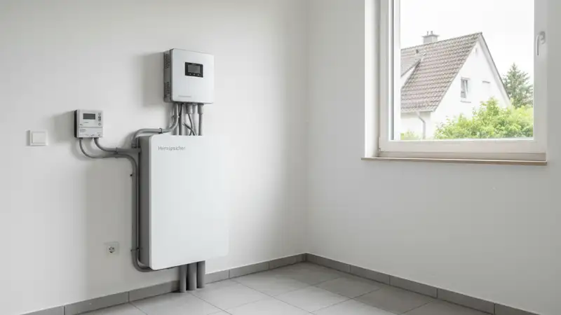 Speicher-Nachrüstung bei einer Photovoltaikanlage in Gießen