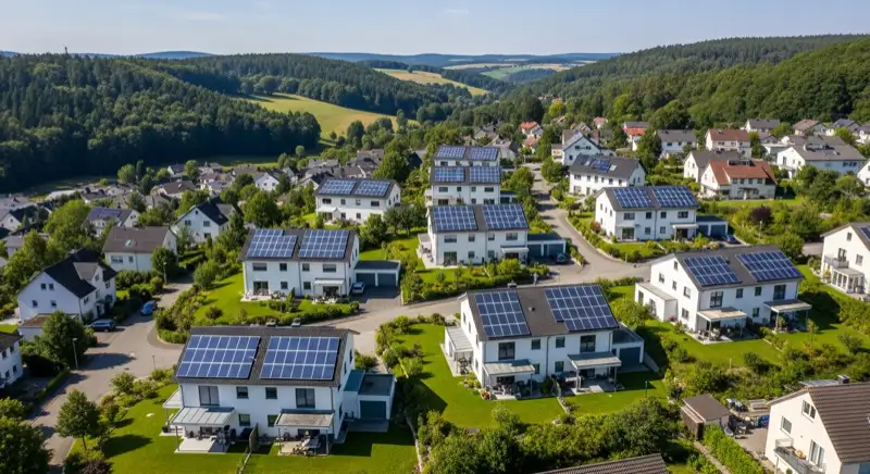 Photovoltaik in Hagen: Hagen Pv Aerial