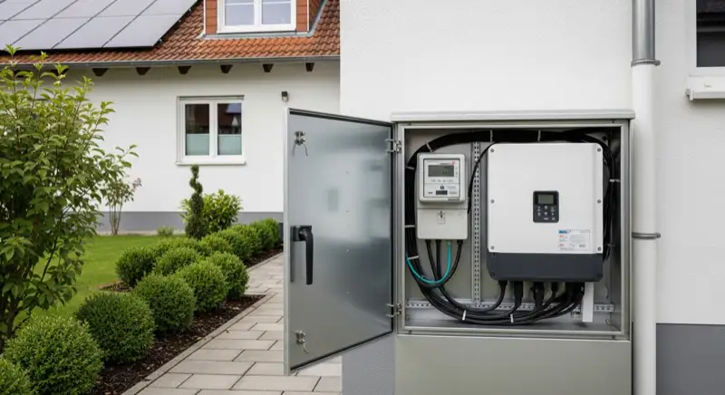 Photovoltaik in Hanau: Netzanschluss Zaehlerschrank Hanau 4