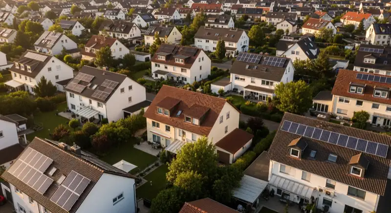 Photovoltaik in Kaiserslautern: Stadtteile Aerial Kaiserslautern 2