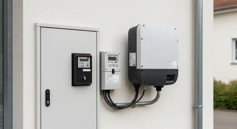 Photovoltaik in Ludwigshafen Am Rhein: Netzanschluss Zaehlerschrank Rhein 4