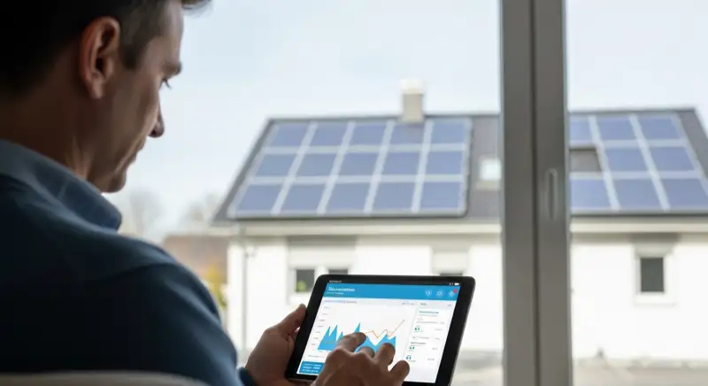 Eigenverbrauch und Monitoring einer Photovoltaikanlage in Magdeburg