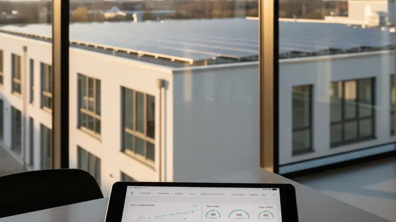 Familie vor ihrem Plauener Haus mit Photovoltaikanlage