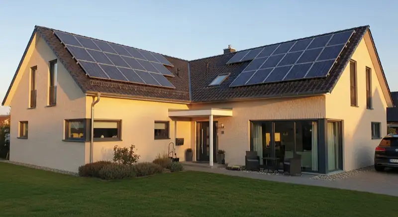 Siegener Einfamilienhaus mit Photovoltaik-Anlage und Smart-Home-Steuerung