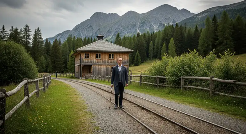 Modern German electrical meter cabinet (Zählerschrank) with smart meter and solar inverter connection, clean technical installation