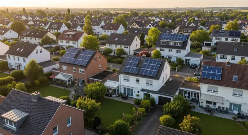 Photovoltaik in Trier: Stadtteile Aerial Trier 4