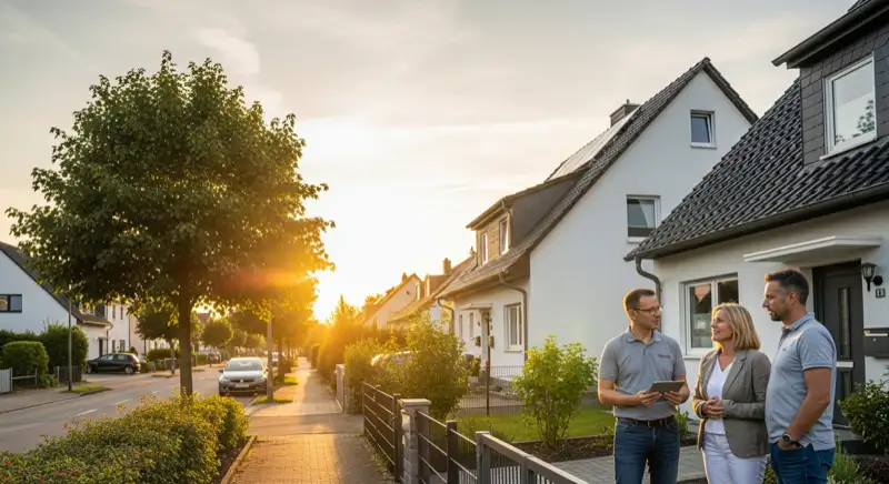 Photovoltaik in Unna: Altstadt Gebaeude