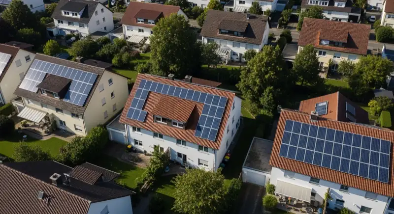 Solar auf unterschiedlichen Gebäuden in Waiblingen