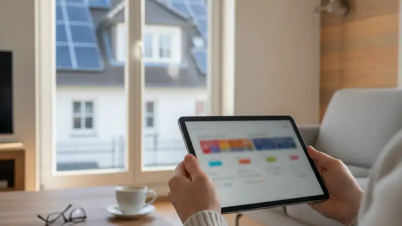 Eigenverbrauch und Monitoring einer Photovoltaikanlage in Wilhelmshaven