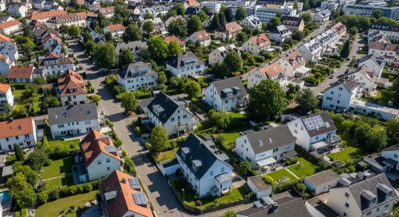 Verschattung bei einer PV-Anlage in Aschaffenburg