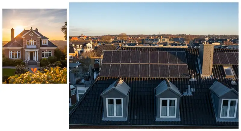 Verschattung bei einer PV-Anlage in Bremerhaven